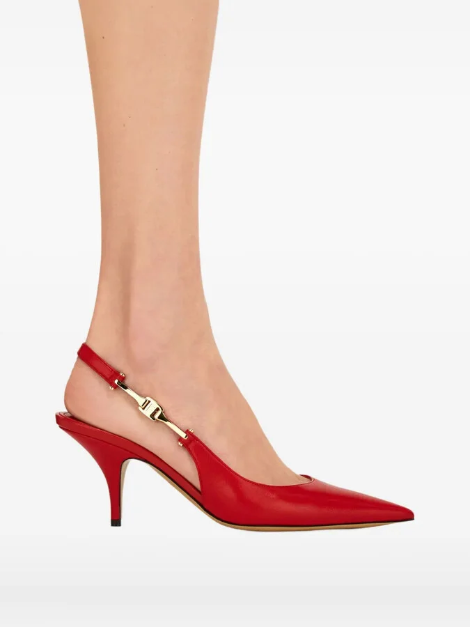 70mm Leather Pumps - Image 5