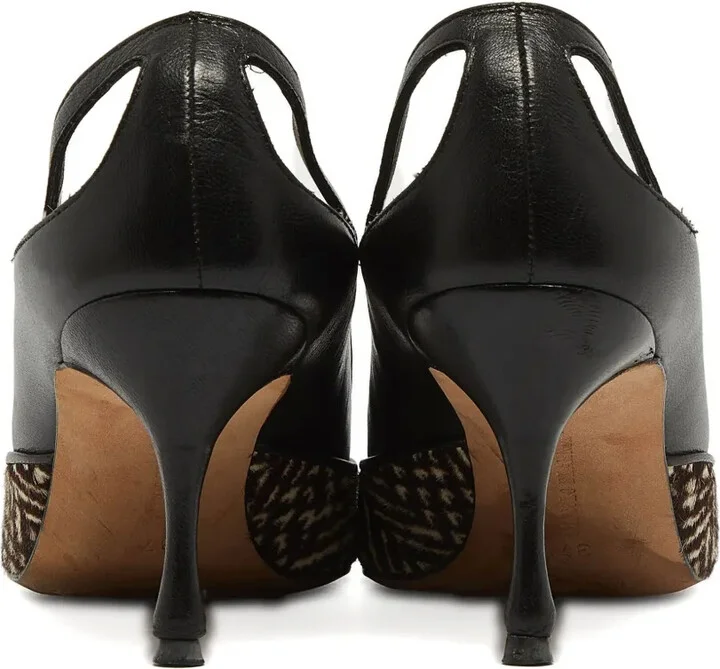 70mm Leather Pumps - Image 3