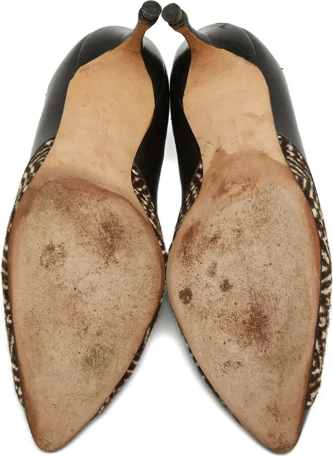 70mm Leather Pumps - Image 4