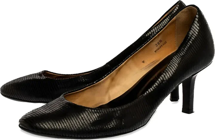 70mm Leather Pumps - Image 2