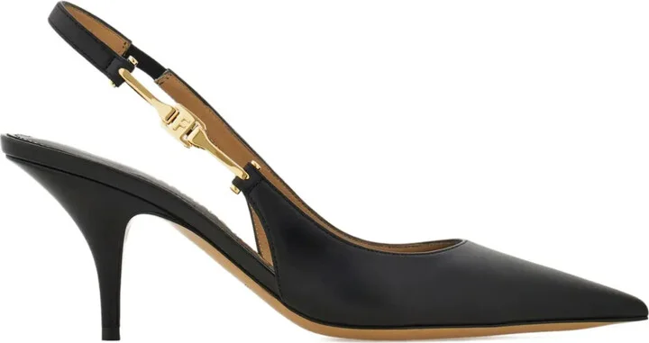 70mm Leather Pumps