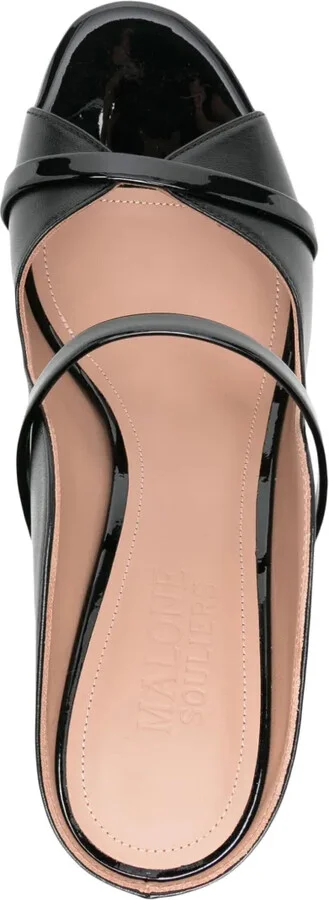 70mm Leather Sandals - Image 4