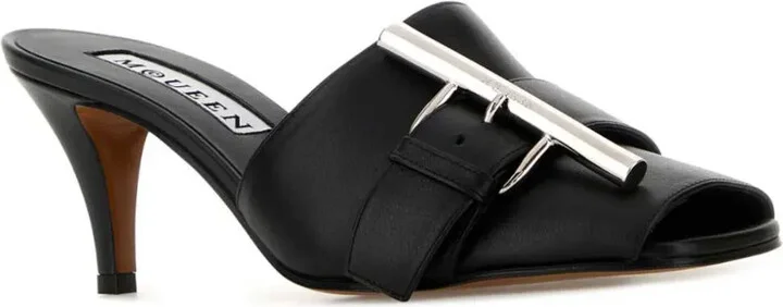 70mm Leather Sandals - Image 2