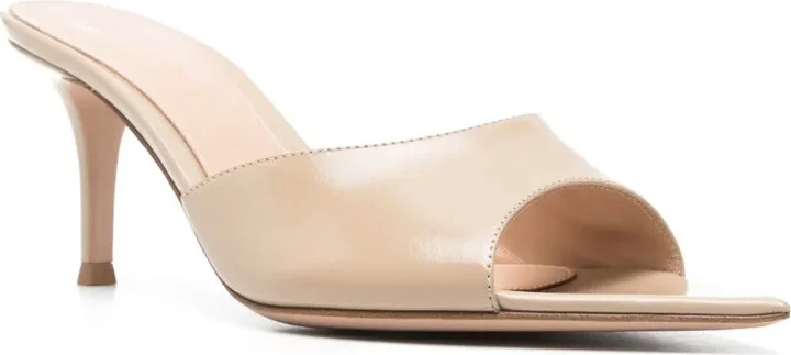70mm Leather Sandals - Image 2