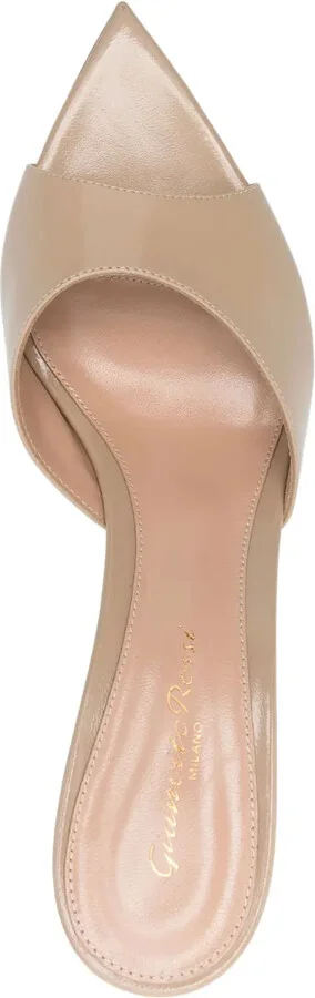 70mm Leather Sandals - Image 4