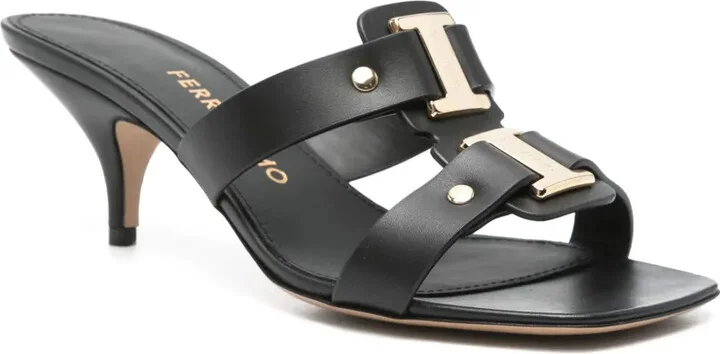 70mm Leather Sandals - Image 2