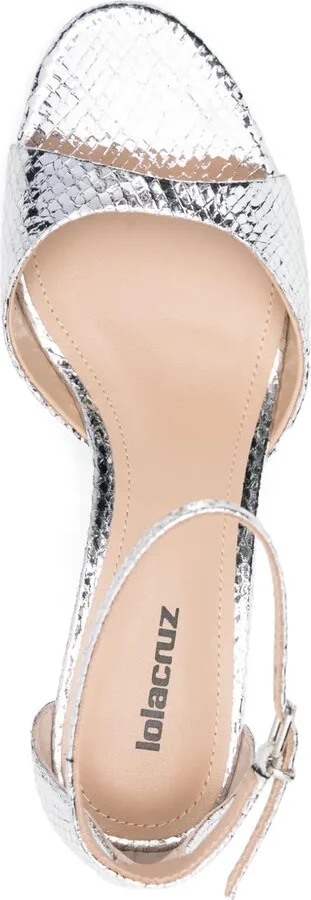 70mm Leather Sandals - Image 4