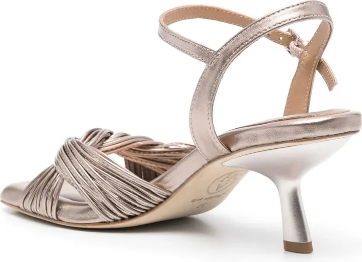 70mm Leather Sandals - Image 3