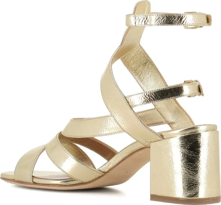 70mm Leather Sandals - Image 3