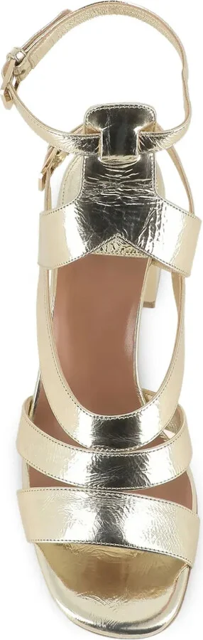70mm Leather Sandals - Image 4