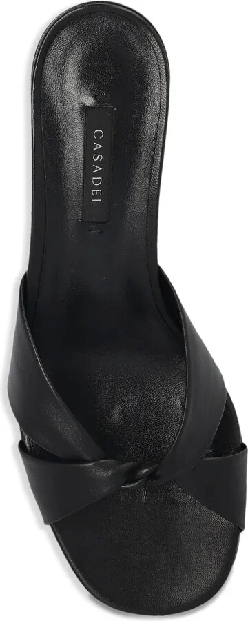 70mm Leather Sandals - Image 4