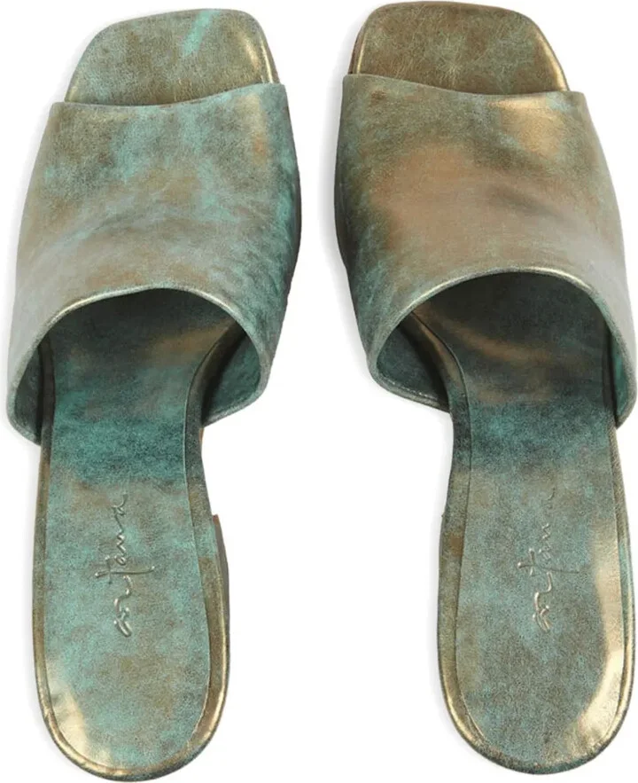 70mm Leather Sandals - Image 3