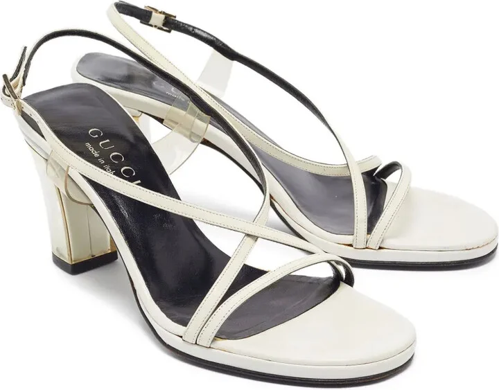70mm Leather Sandals - Image 2