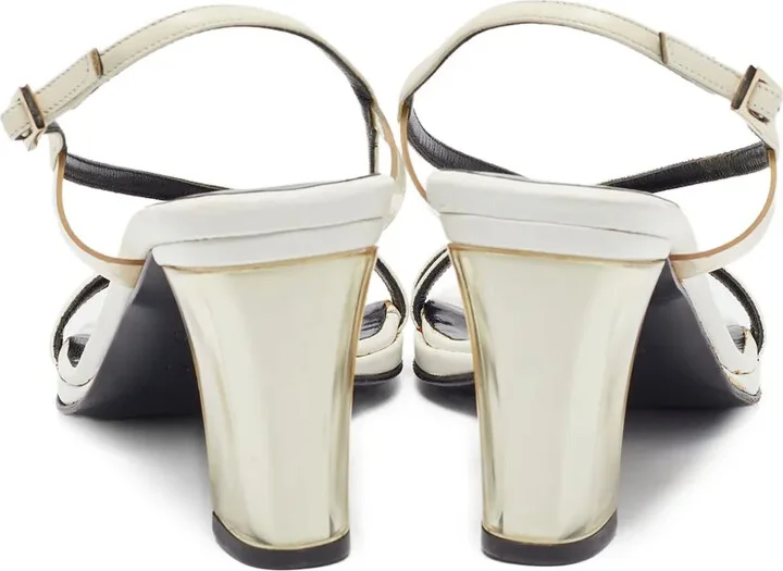 70mm Leather Sandals - Image 3