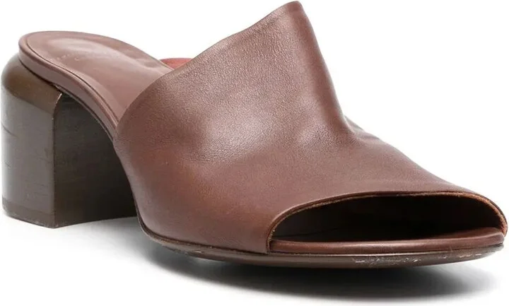 70mm Leather Sandals - Image 2