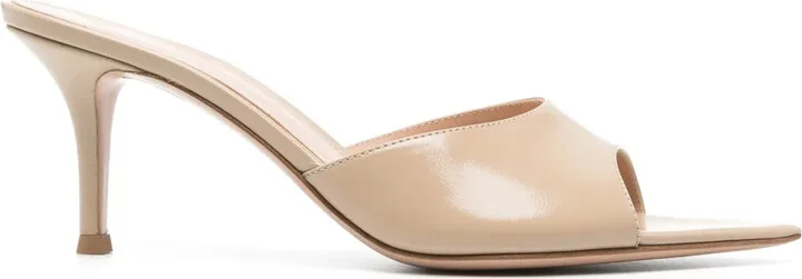 70mm Leather Sandals