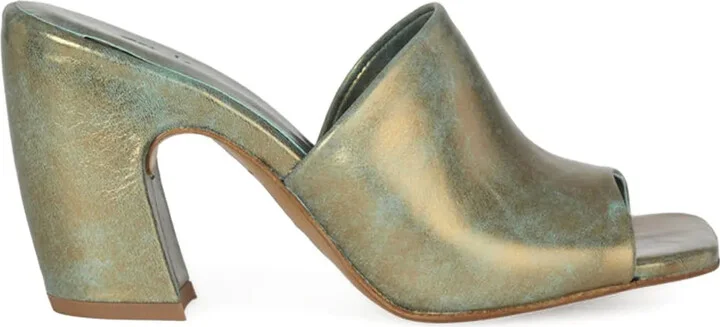 70mm Leather Sandals