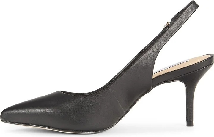 70MM Leather Slingback Pumps - Image 4