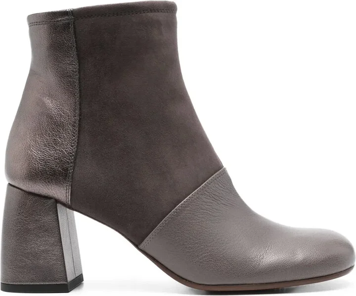 70mm Leather Suede Boots