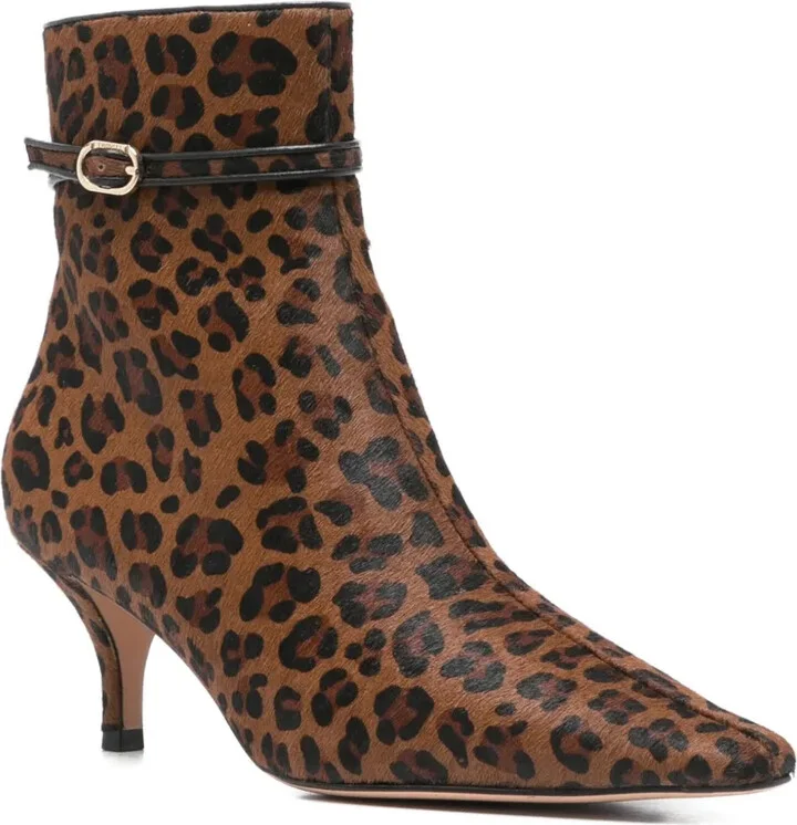 70mm Leopard-Print Boots - Image 2