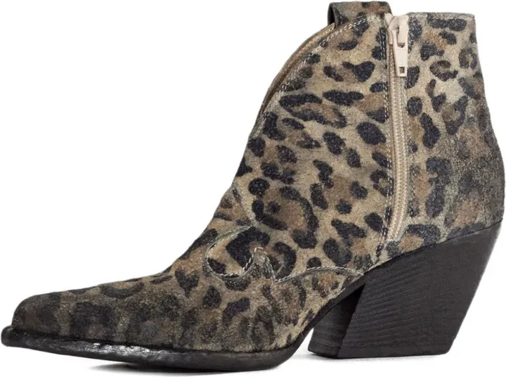 70mm Leopard-Print Cowboy Boots - Image 4