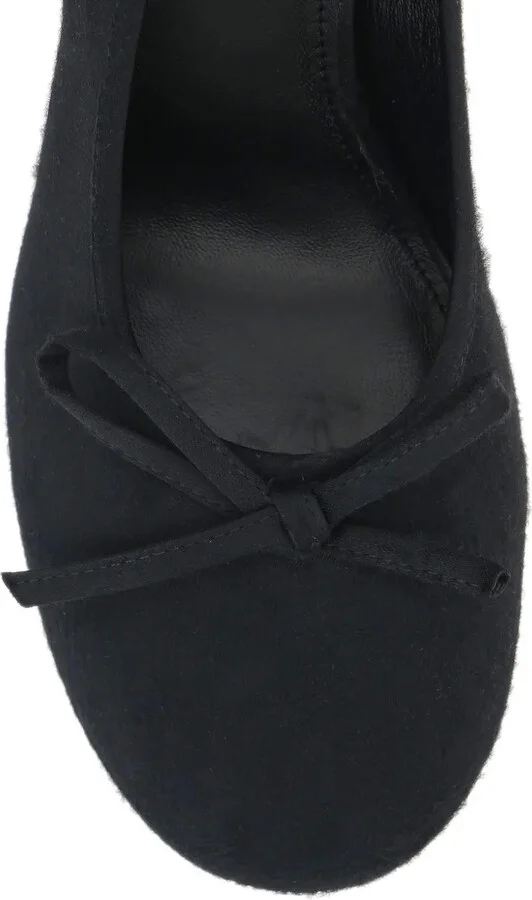 70mm Leopold worn-out satin pumps - Image 4
