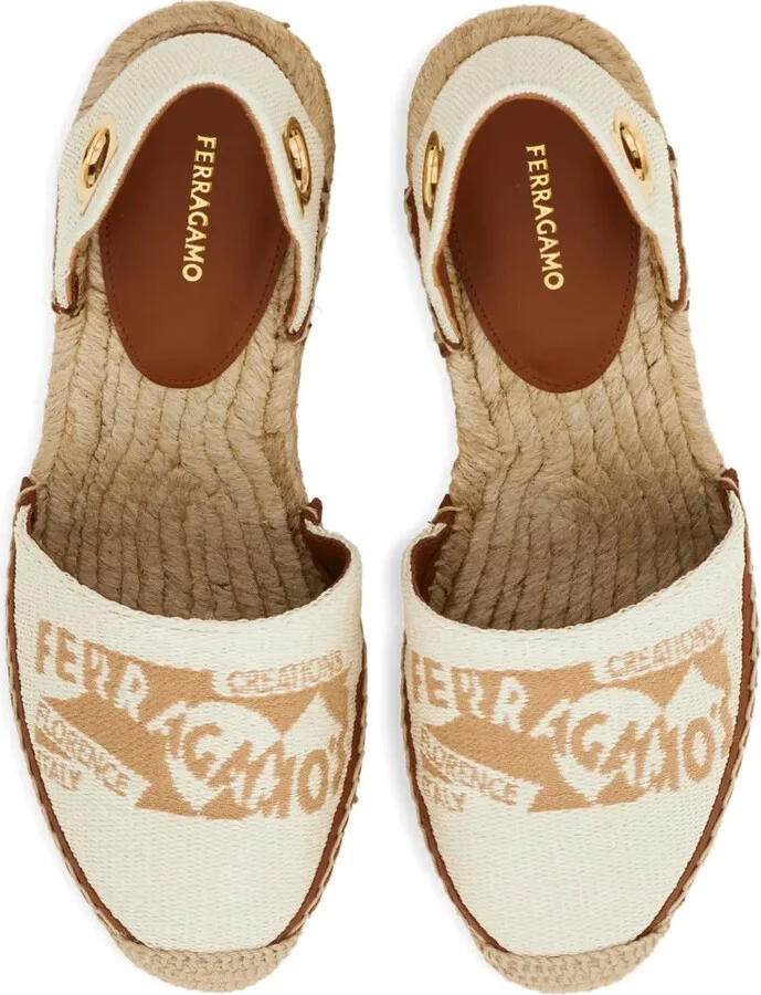 70mm Logo-Jacquard Espadrilles - Image 4