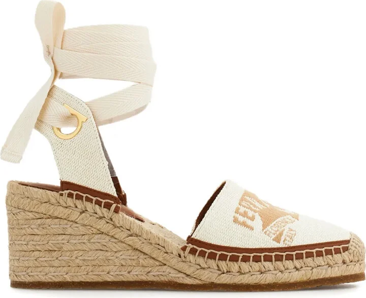 70mm Logo-Jacquard Espadrilles