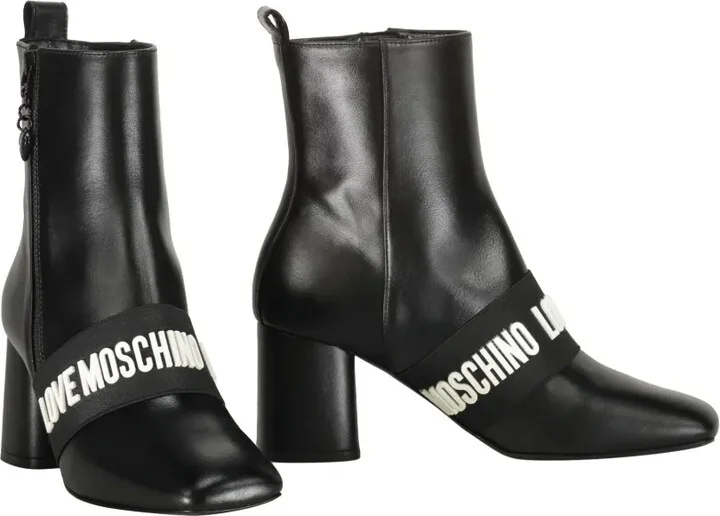 70mm Logo-Lettering Boots - Image 2