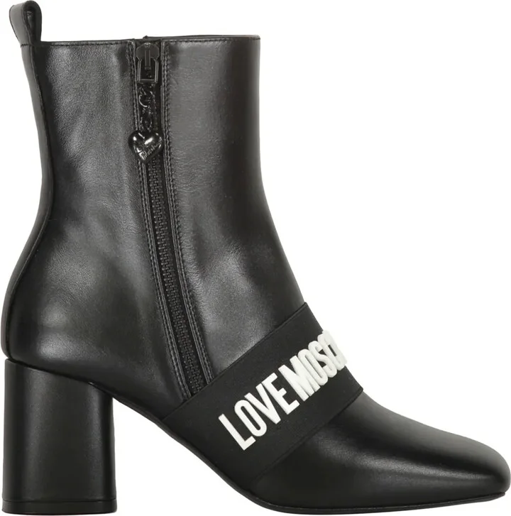 70mm Logo-Lettering Boots