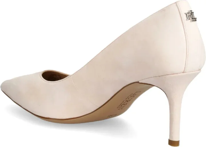 70mm Logo-Lettering Suede Pumps - Image 3