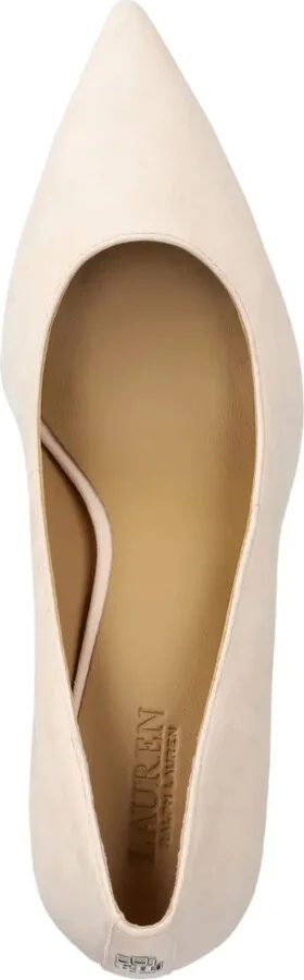 70mm Logo-Lettering Suede Pumps - Image 4