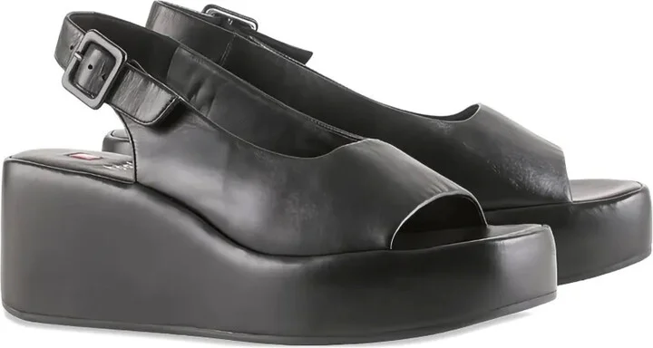 70mm Loulou slingback platform sandals - Image 2