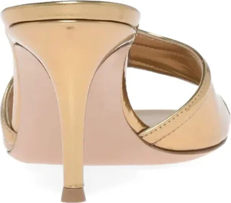 70mm Lucrezia metallic-effect sandals - Image 3