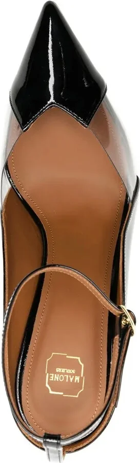70mm Malia leather pumps - Image 4