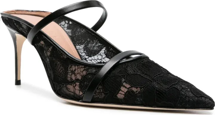 70mm Maureen lace mules - Image 2