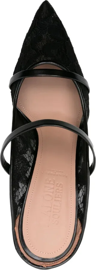 70mm Maureen lace mules - Image 4