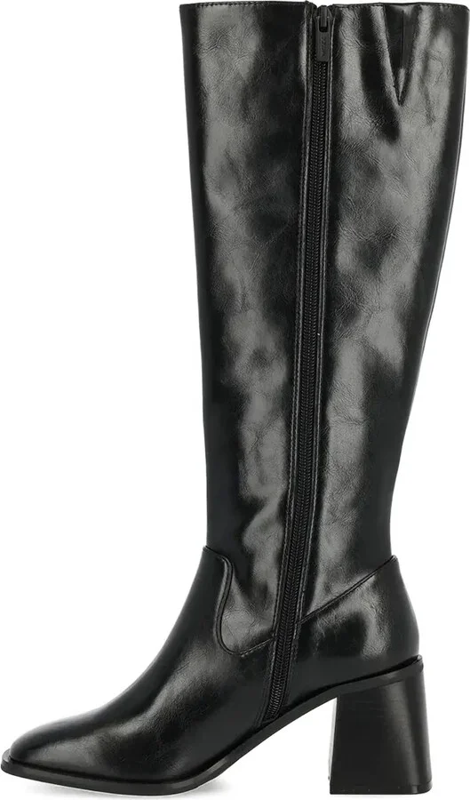 70mm Maya block-heel knee-high boots