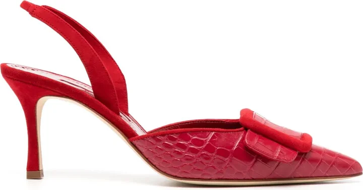 70mm Mayslibi slingback pumps
