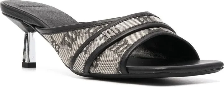 70mm Monogram Open-Toe Mules - Image 2