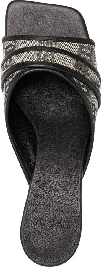 70mm Monogram Open-Toe Mules - Image 4