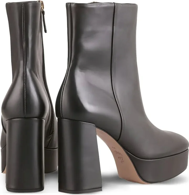 70mm Nora platform ankle boots - Image 3