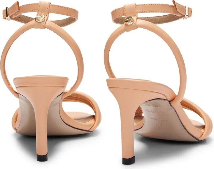 70mm Padded Leather Sandals - Image 3