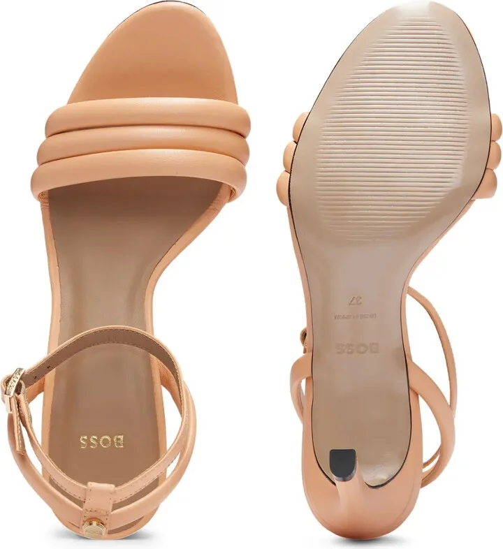 70mm Padded Leather Sandals - Image 4
