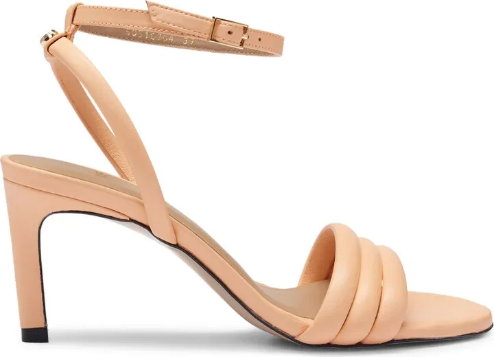 70mm Padded Leather Sandals