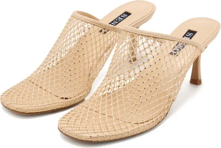 70mm Pam heeled mules - Image 2