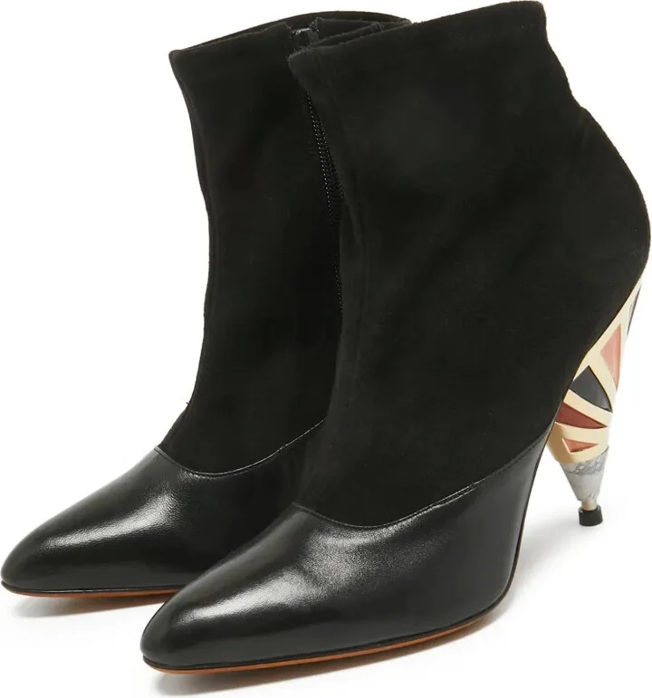 70mm Panelled Boots - Image 2