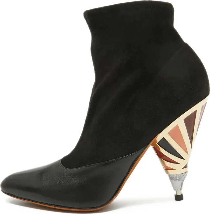 70mm Panelled Boots