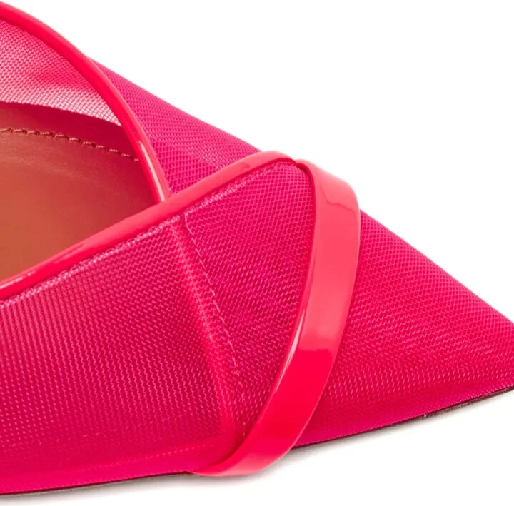 70mm Patent Mesh Mules - Image 5