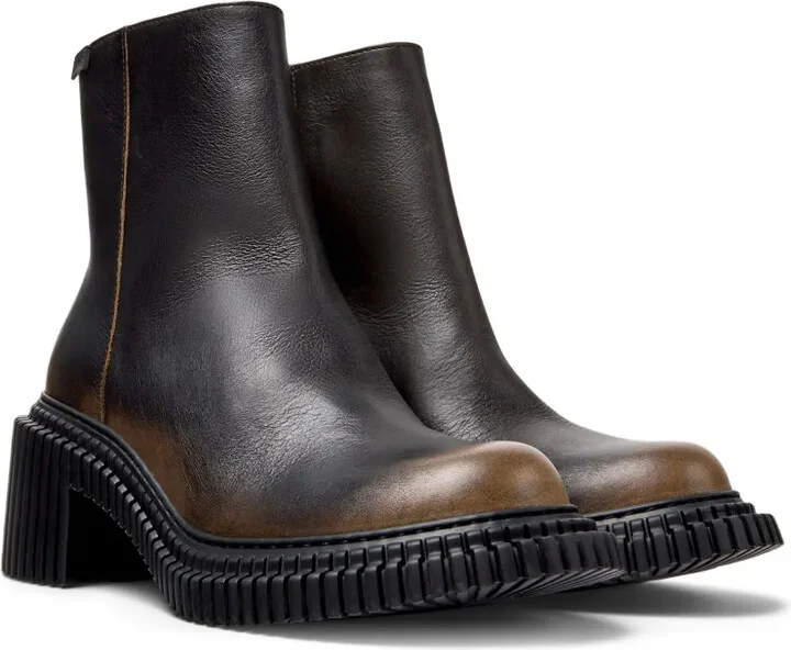 70mm Pix London zip-up boots - Image 2